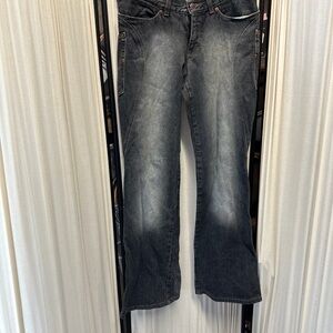Men's Black Flare Jeans